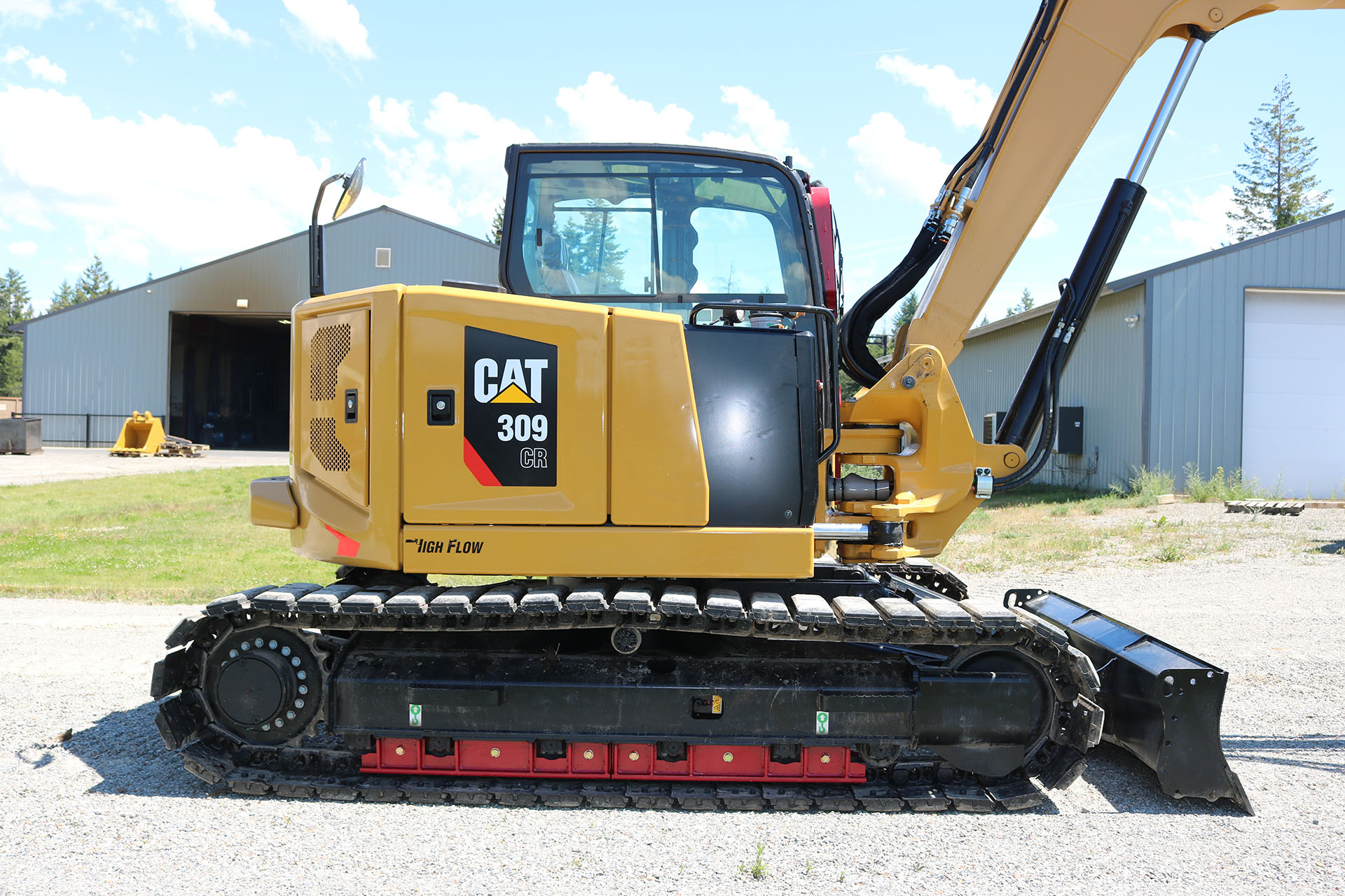 CAT 309 Custom Guarding