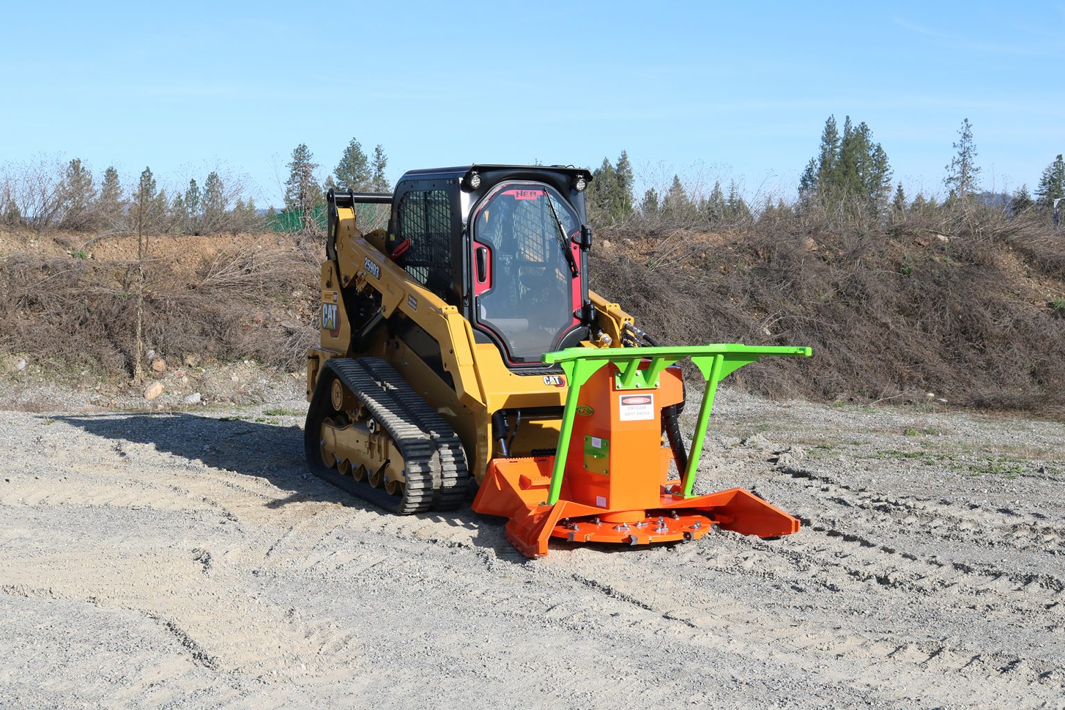 CAT 259D3 Defender Ballistic Door