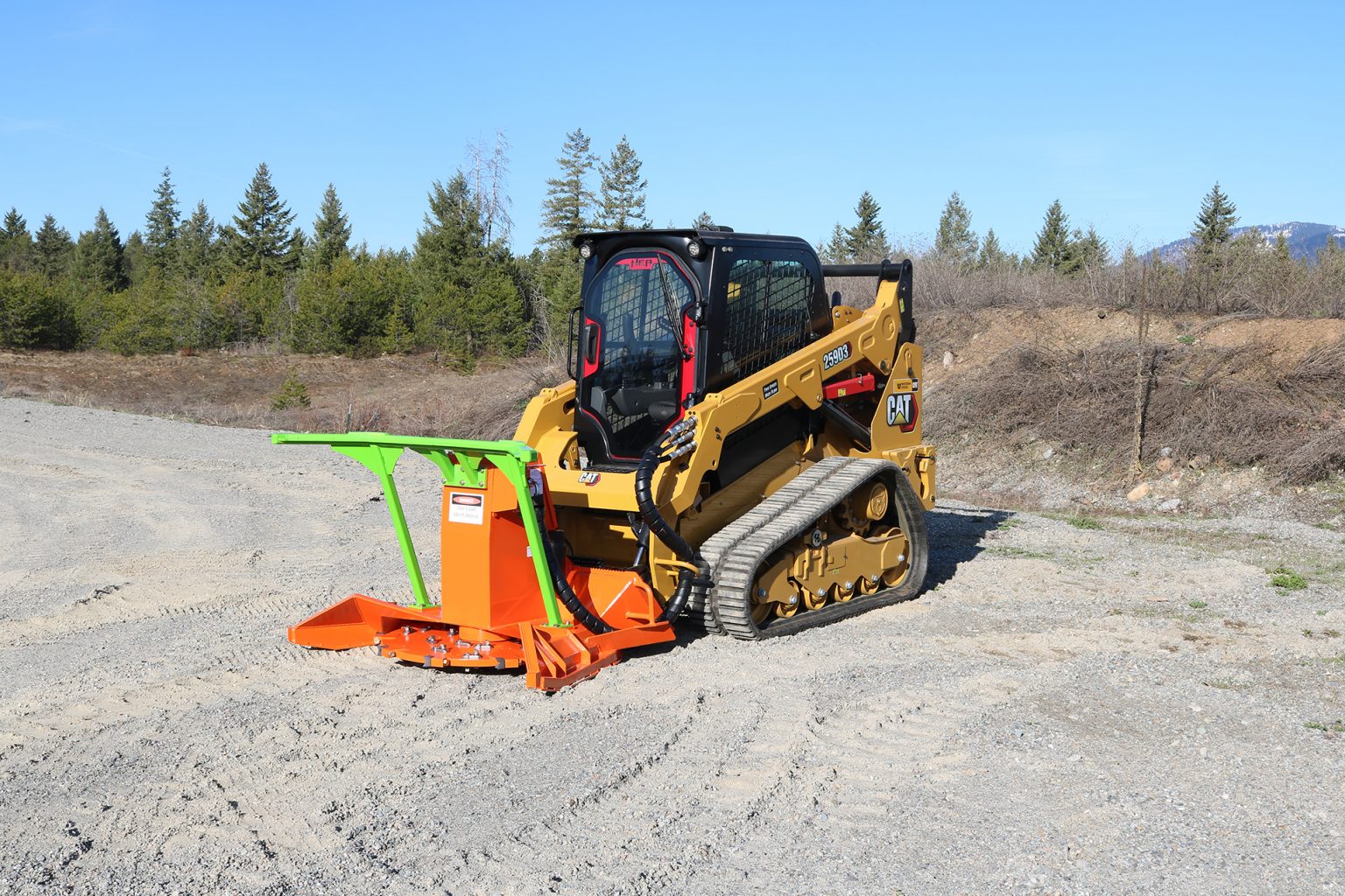 CAT 259D3 Defender Ballistic Door