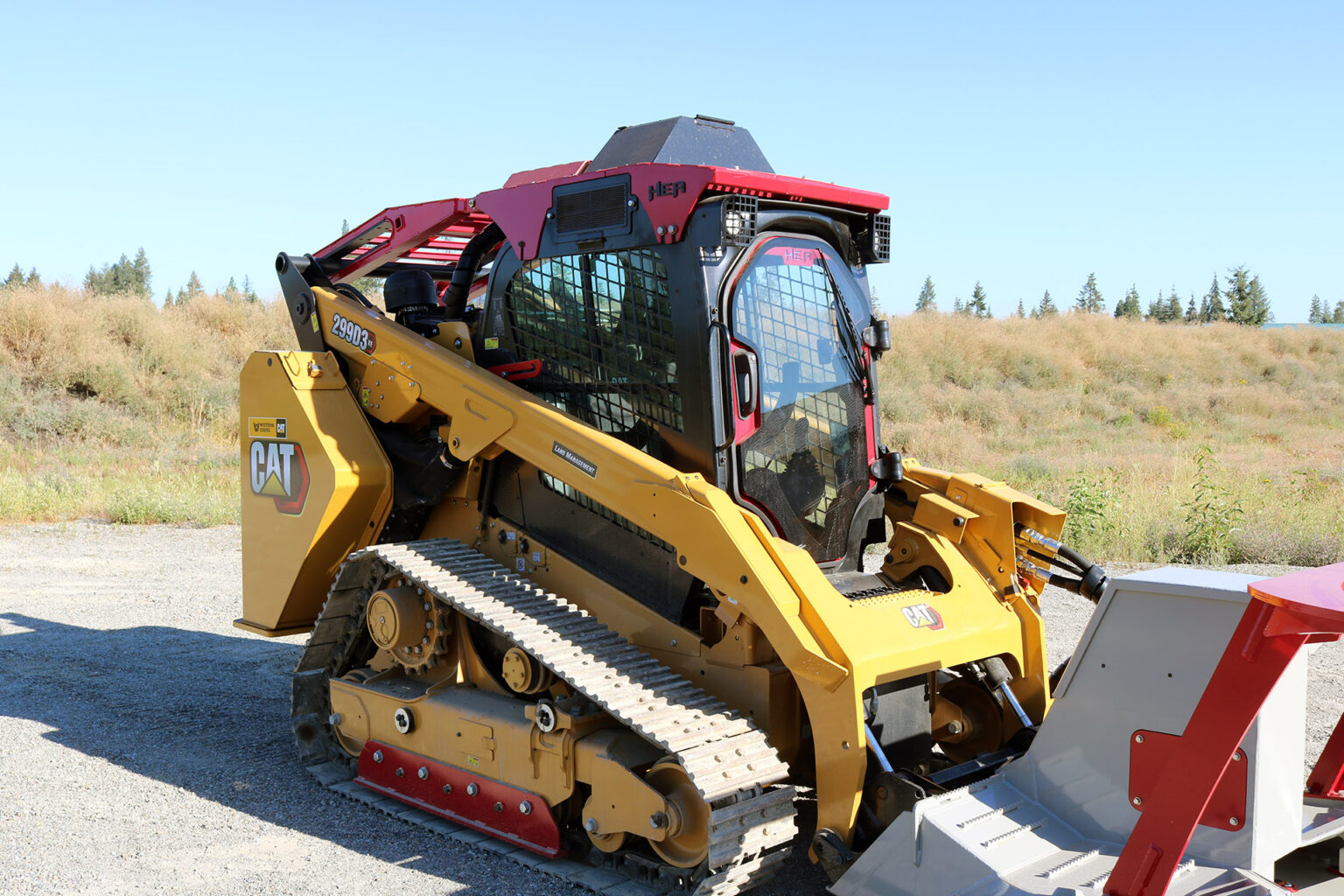 CAT 299D3 Steel Track ~ HEA Full Guarding