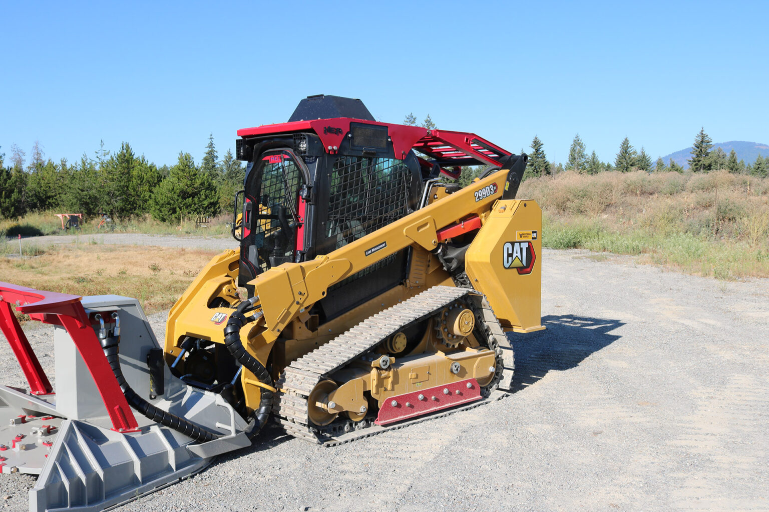 CAT 299D3 Steel Track ~ HEA Full Guarding