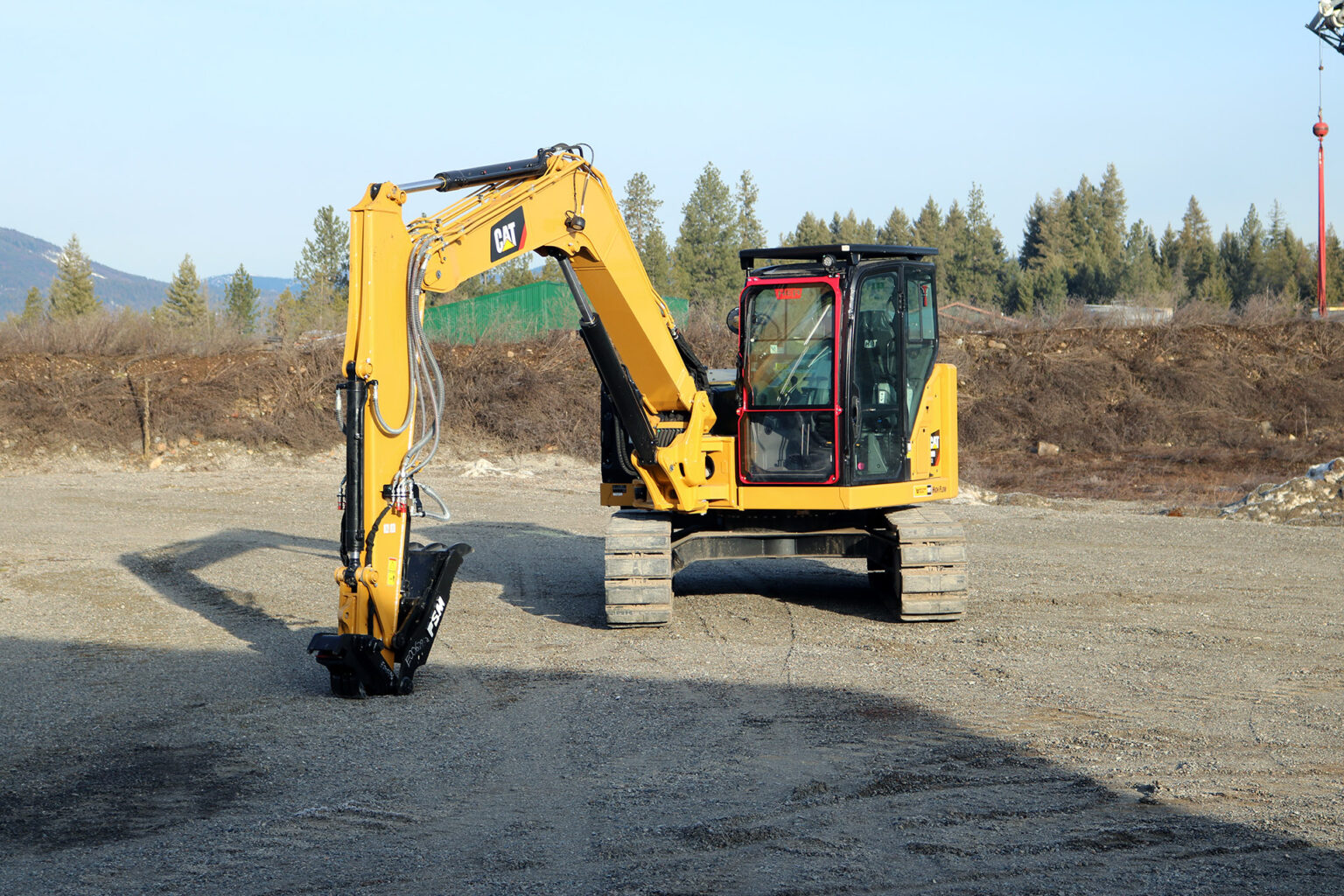 Caterpillar 309 Bolt on Top Cab Guard