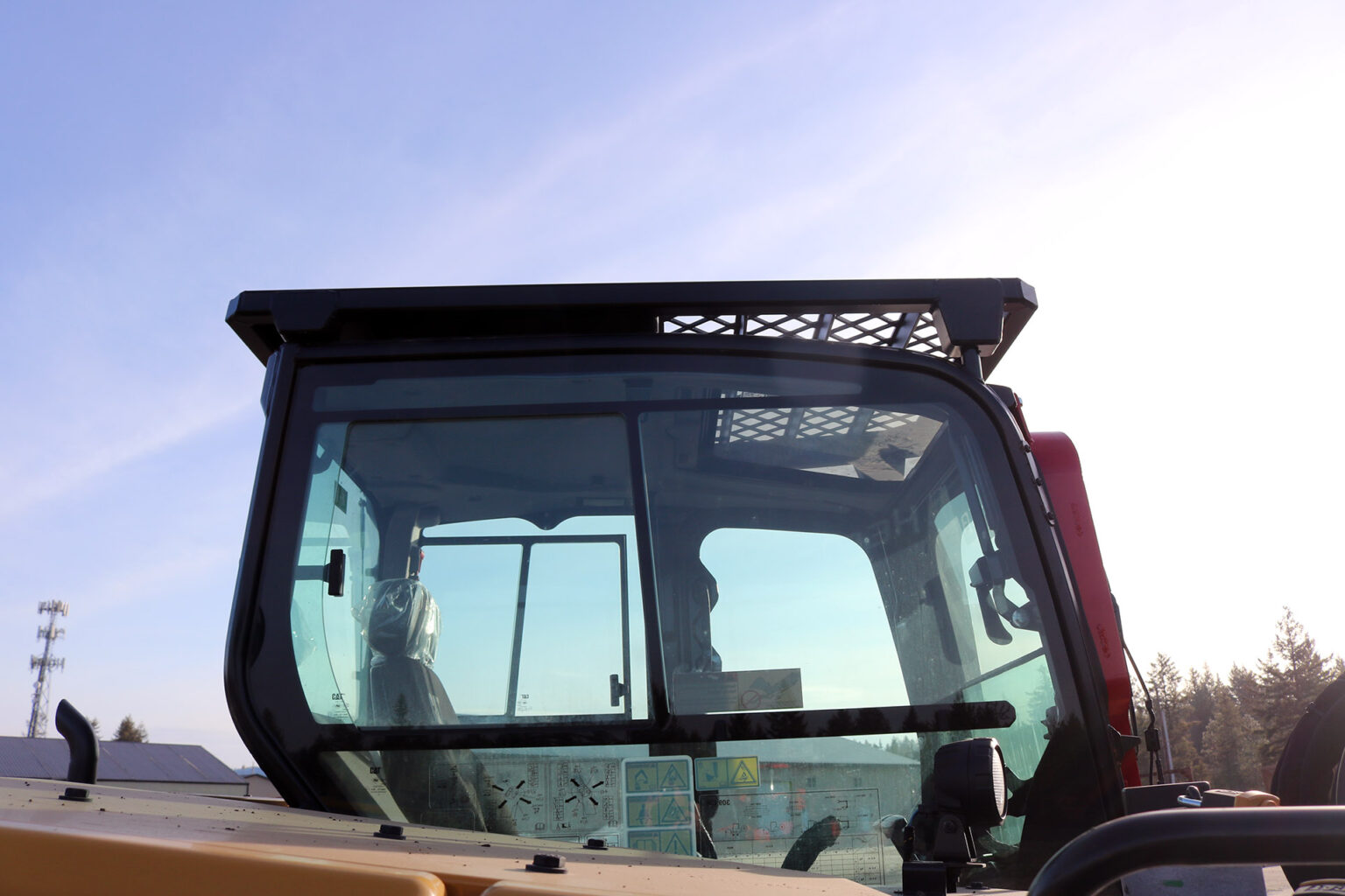 Caterpillar 309 Bolt on Top Cab Guard