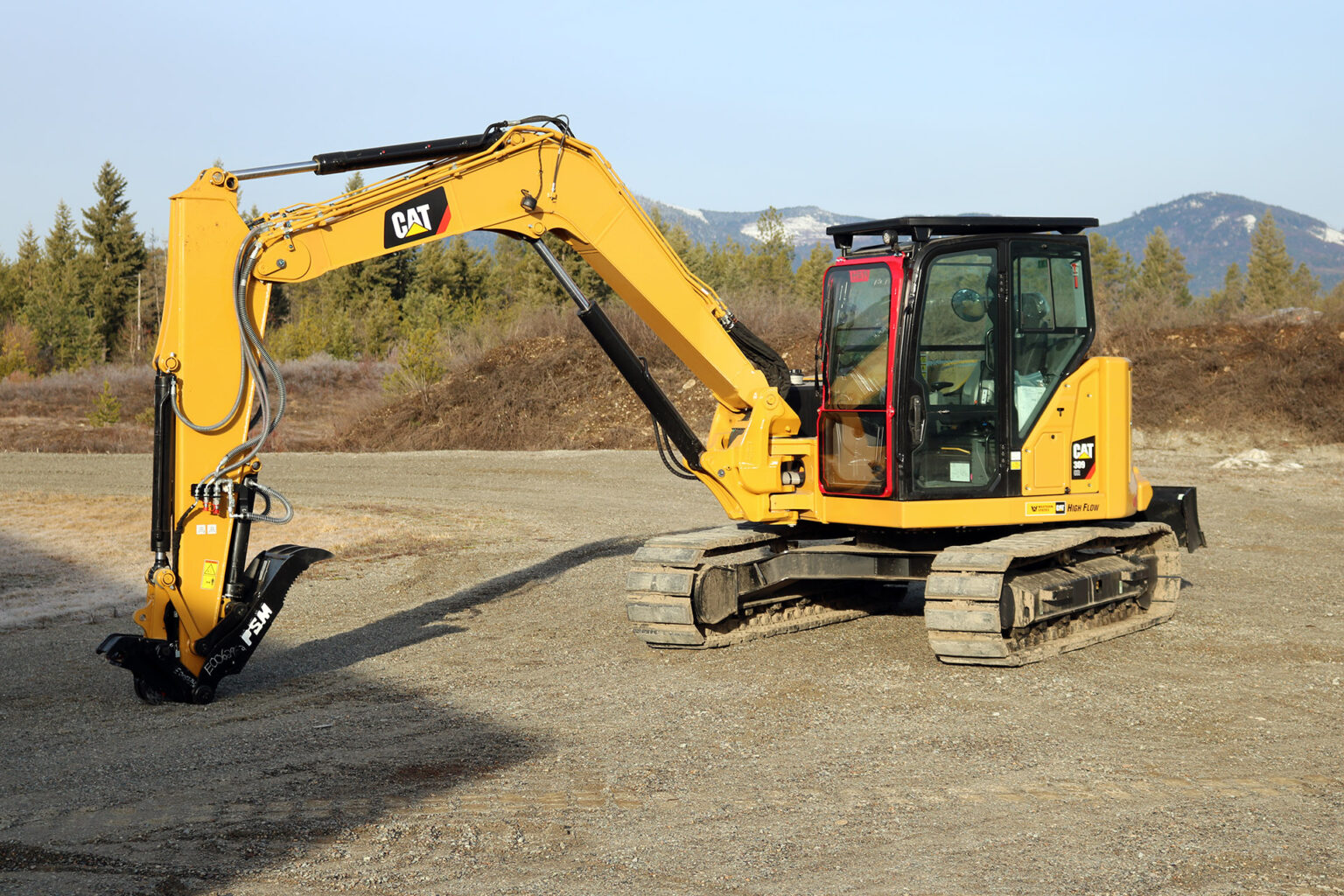 Caterpillar 309 Bolt on Top Cab Guard