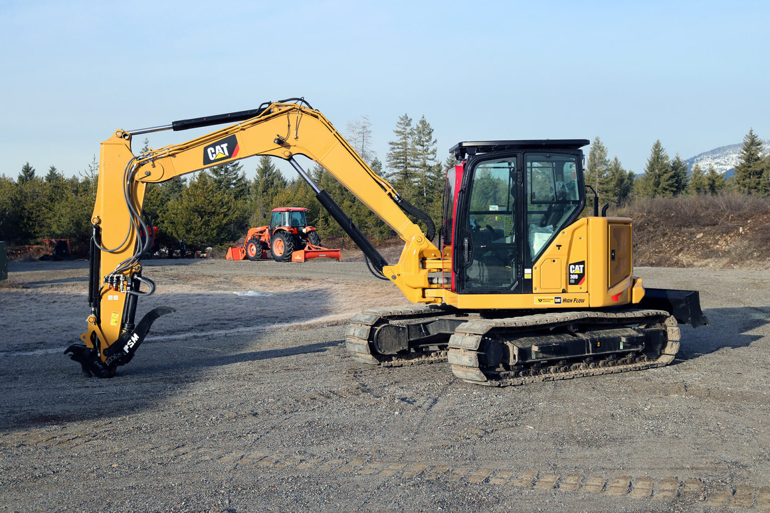 Caterpillar 309 Bolt on Top Cab Guard