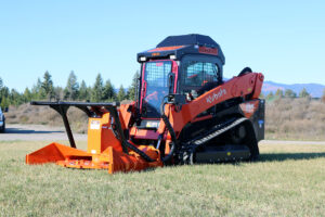 Kubota SVL 97-2 Defender Ballistic Door with Top Guard and Cooler