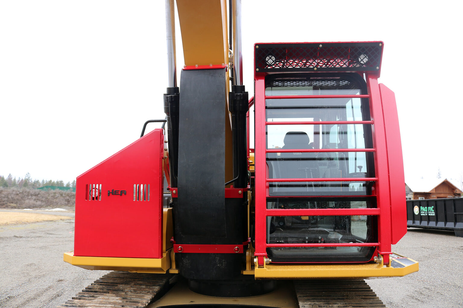 Caterpillar 317NG Excavator equipped with HEA Custom Guarding Caterpillar 317NG Excavator equipped with HEA Custom Guarding and AFE RDM44EX