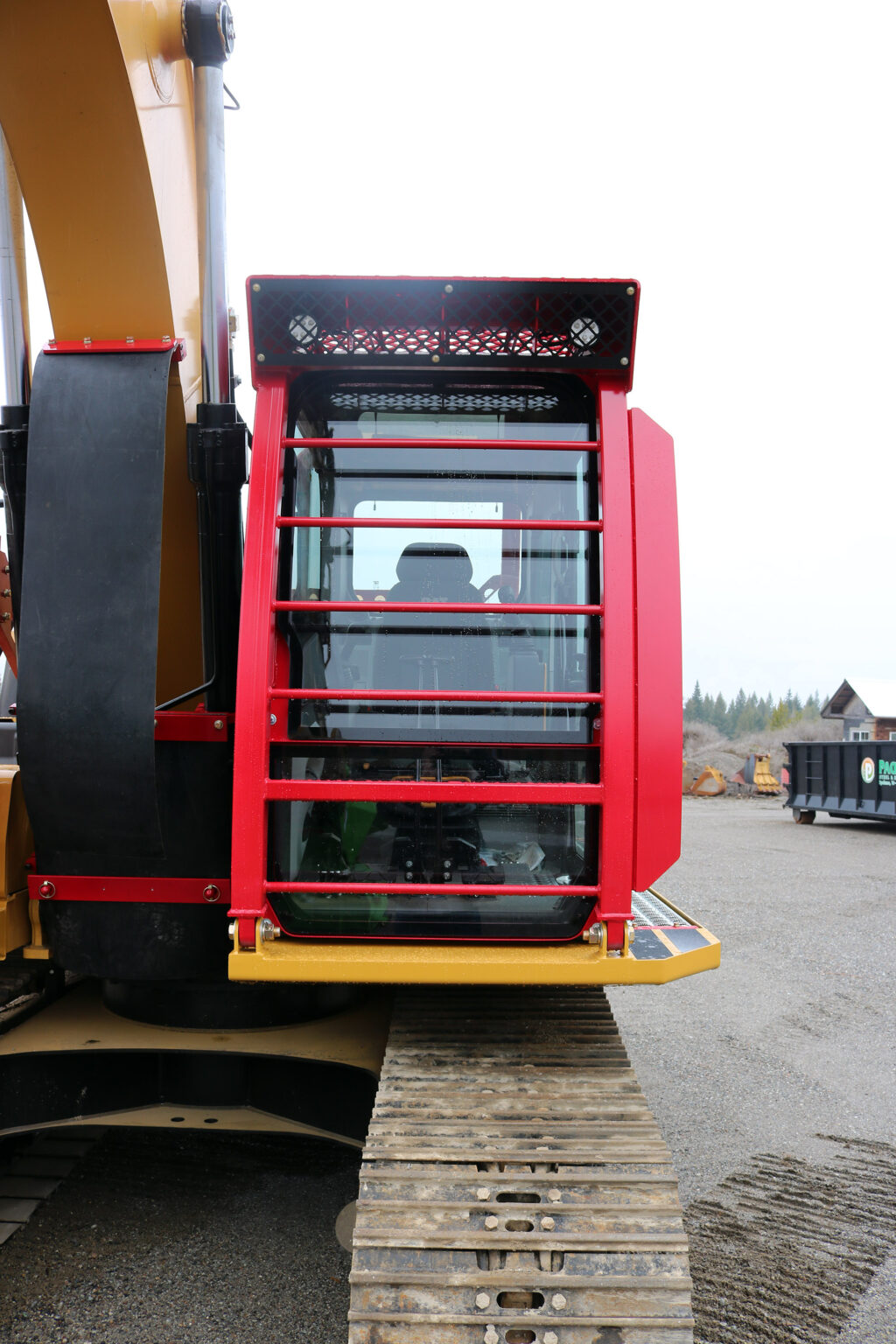 Caterpillar 317NG Excavator equipped with HEA Custom Guarding Caterpillar 317NG Excavator equipped with HEA Custom Guarding and AFE RDM44EX