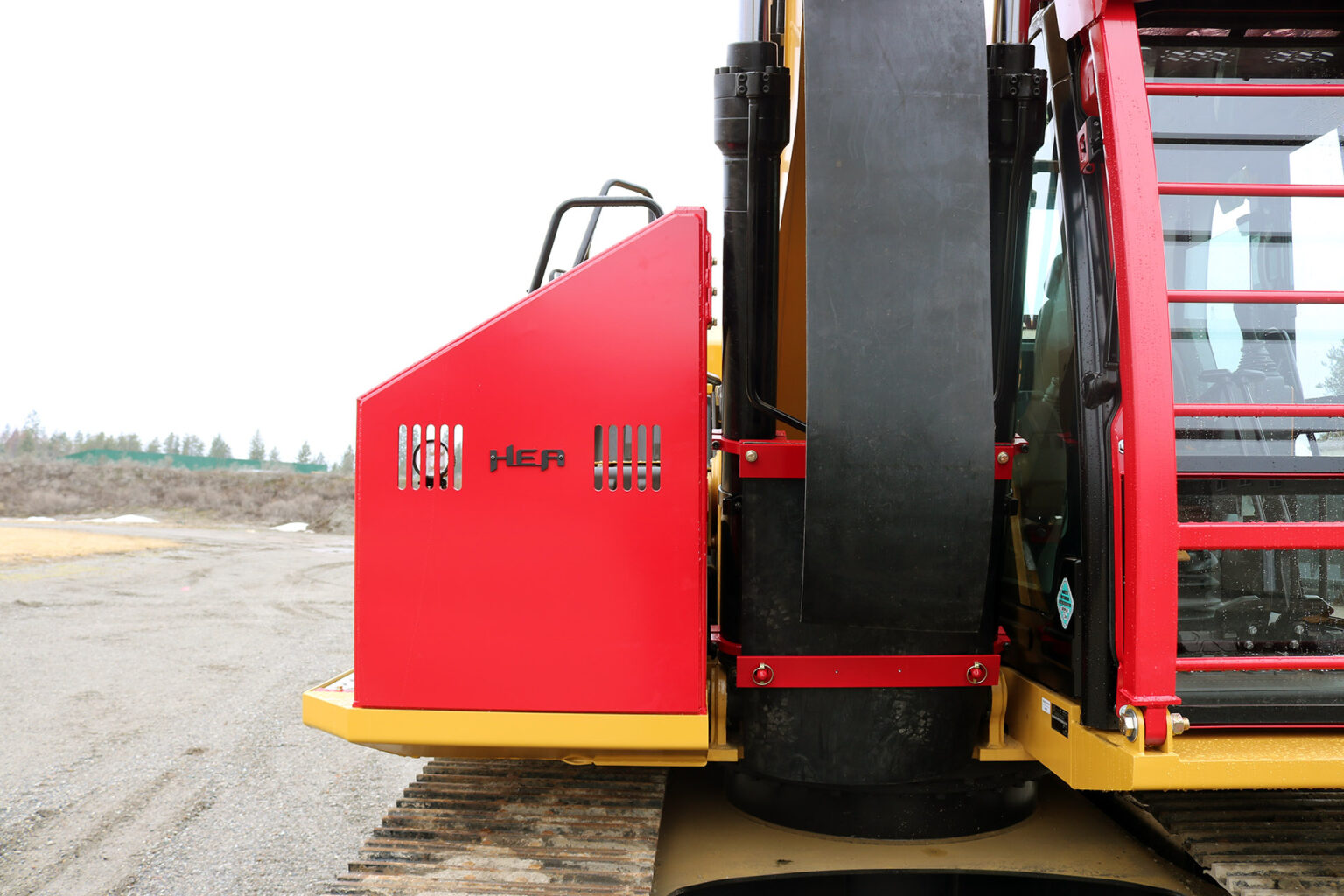 Caterpillar 317NG Excavator equipped with HEA Custom Guarding Caterpillar 317NG Excavator equipped with HEA Custom Guarding and AFE RDM44EX