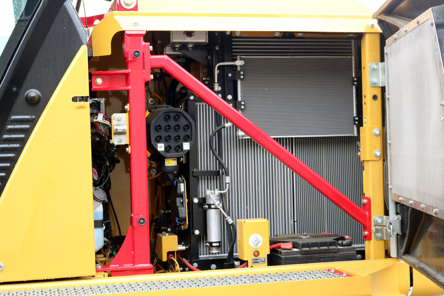 Caterpillar 317NG Excavator equipped with HEA Custom Guarding Caterpillar 317NG Excavator equipped with HEA Custom Guarding and AFE RDM44EX