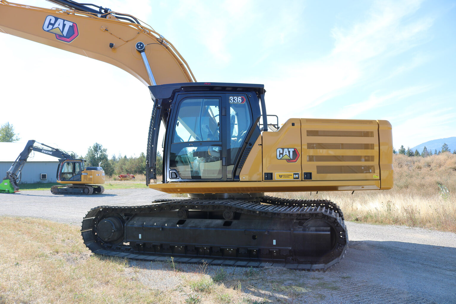 Caterpillar 336NG ~ Custom HEA Cab Guard and Running Boards Caterpillar 336NG ~ Custom HEA Cab Guard and Running Boards