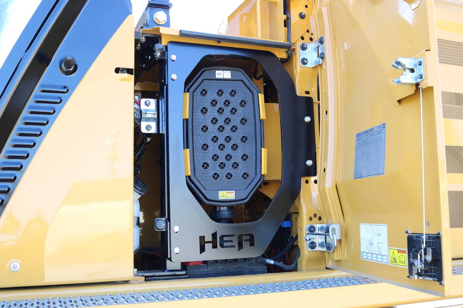 Caterpillar 336NG ~ Custom HEA Cab Guard and Running Boards Caterpillar 336NG ~ Custom HEA Cab Guard and Running Boards