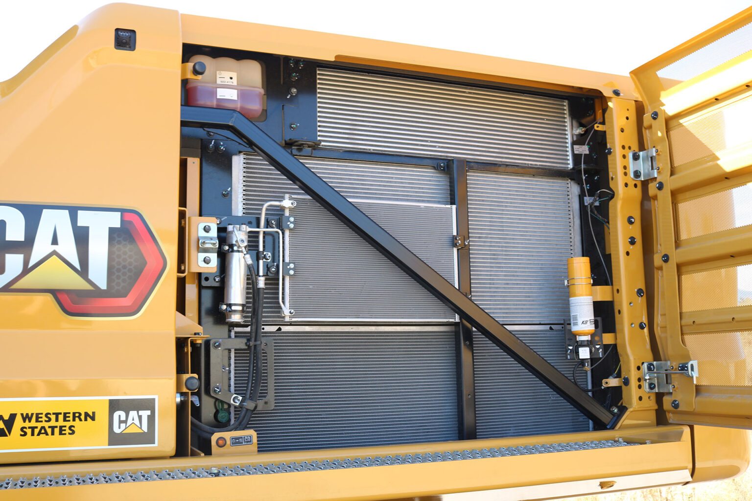 Caterpillar 336NG ~ Custom HEA Cab Guard and Running Boards Caterpillar 336NG ~ Custom HEA Cab Guard and Running Boards